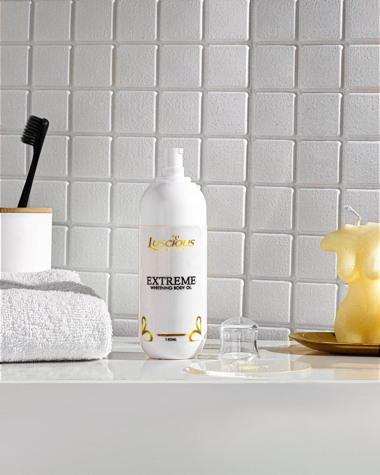 Luscious By Lisa Extreme Whitening Body Oil
