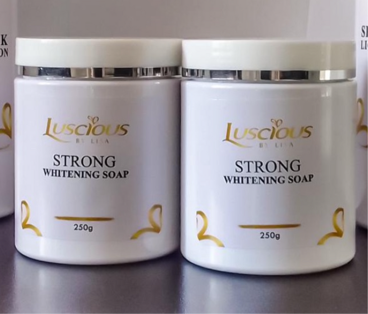 Luscious By Lisa  Strong Whitening Soap Paste